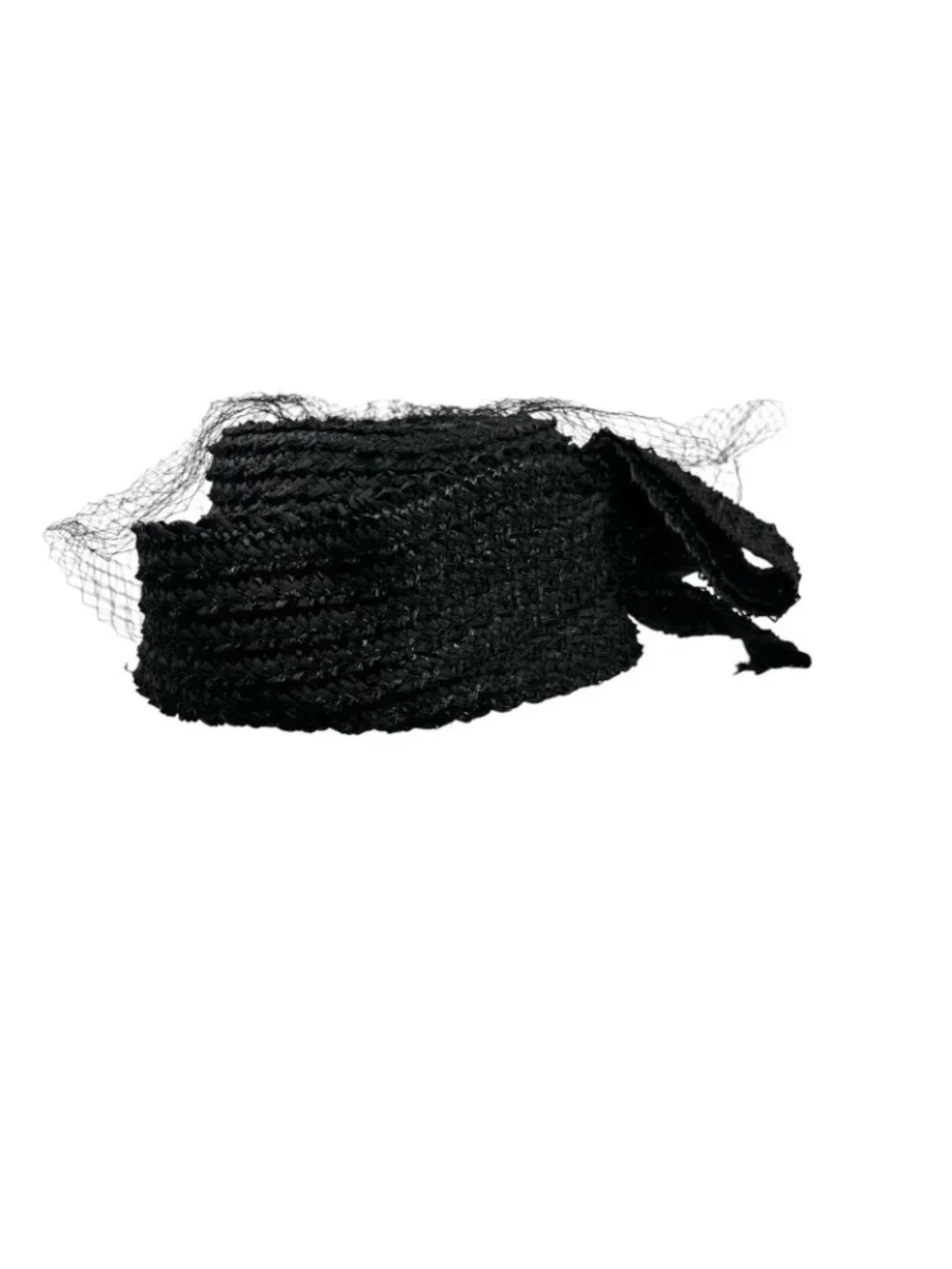 Miss Sally Victor New York Women's 6 Vintage Veiled Pillbox Hat 1950's Antique
